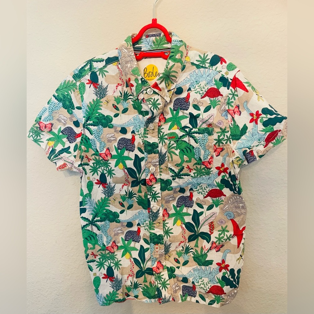 Boden summer dress shirt button down